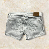 Y2K Abercrombie & Fitch Damen Denim Shorts White — Size 34 / XS