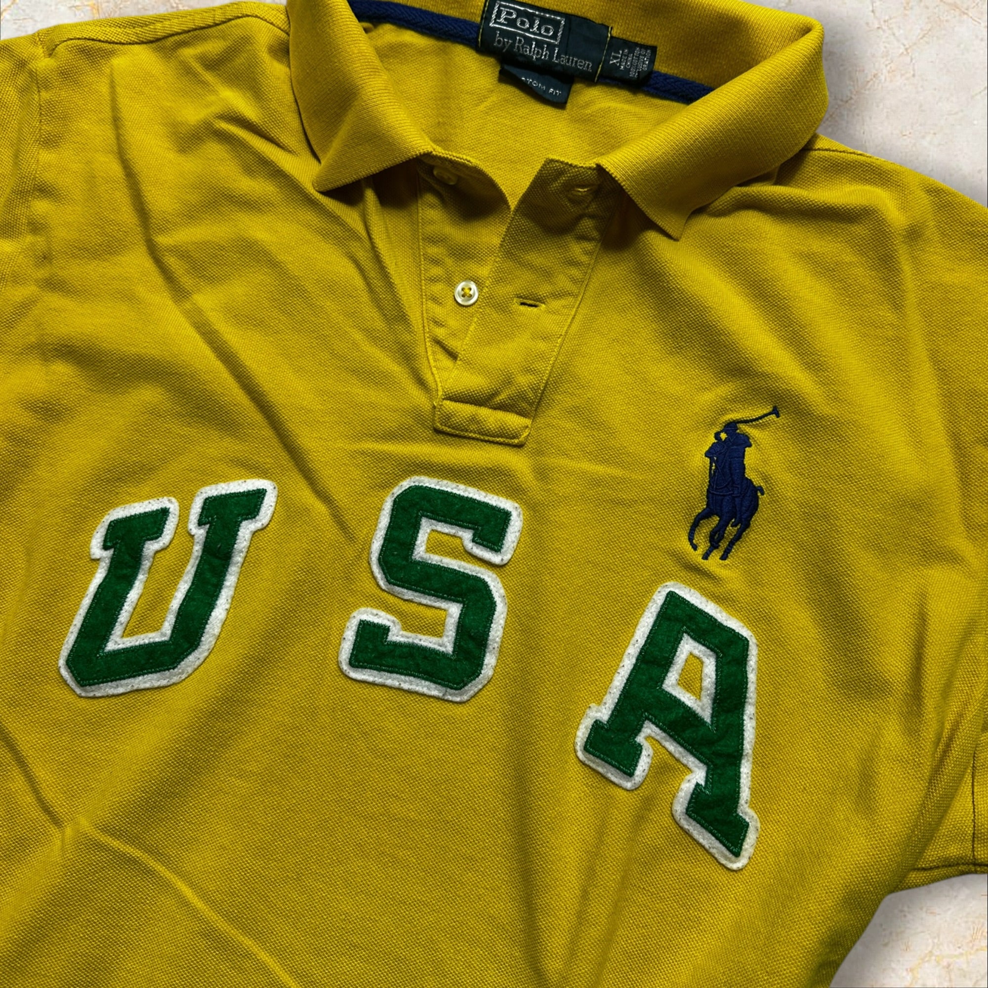 Y2K Ralph Lauren USA Poloshirt XL