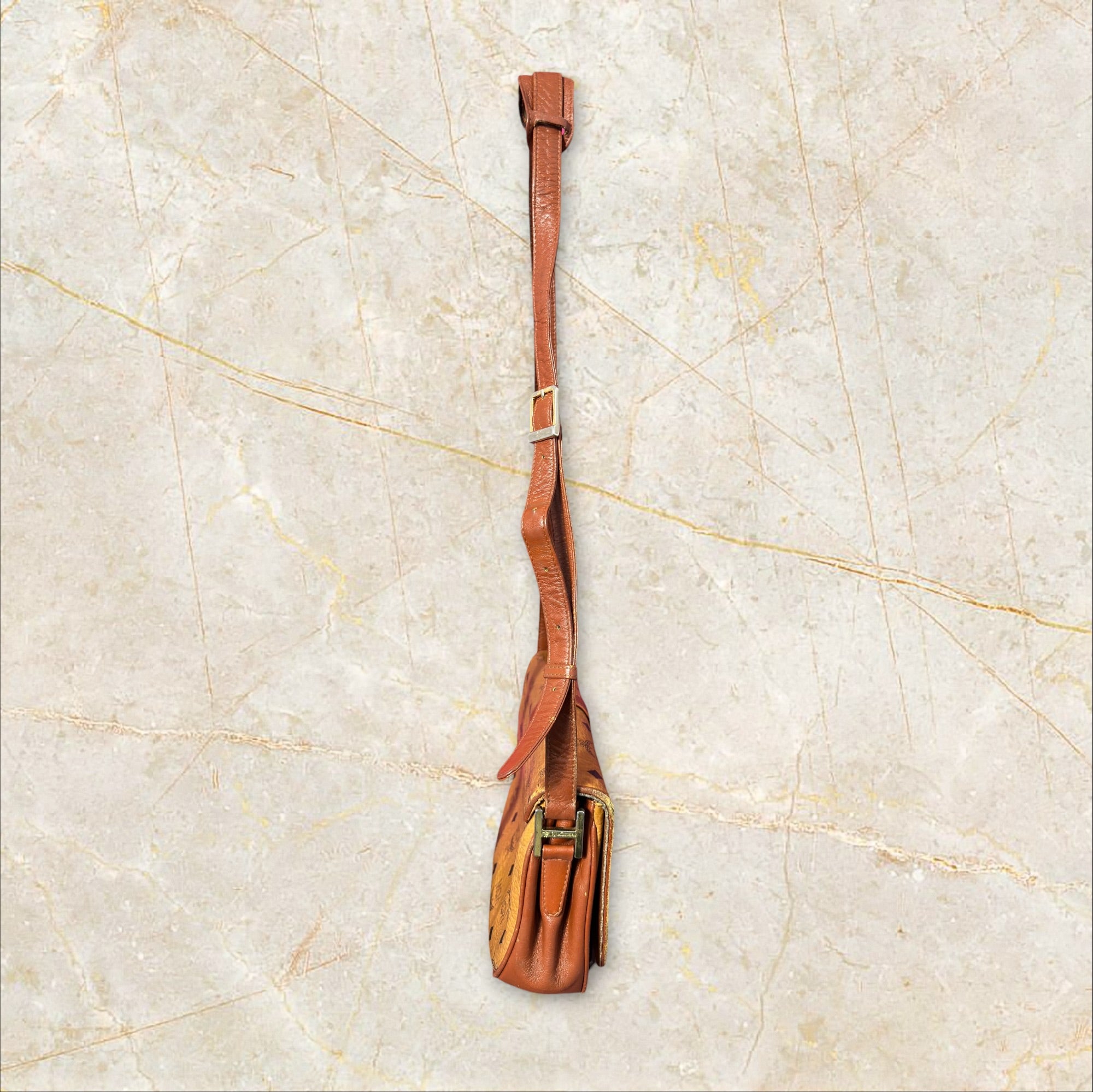 Vintage MCM Crossbody Bag – Classic Visetos Vibe