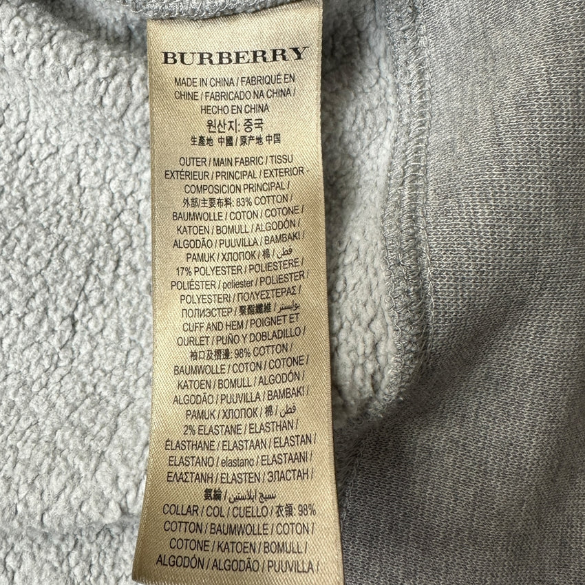 Burberry Sweatshirt Unisex Longsleeve Size 3XL Fit XL