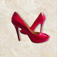 Alexander McQueen Damen Pumps Peep Toe — Size 37,5