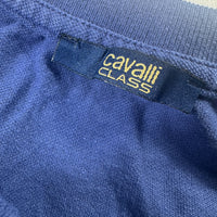 Cavalli Class Vintage Y2K Damen Poloshirt — Size XL