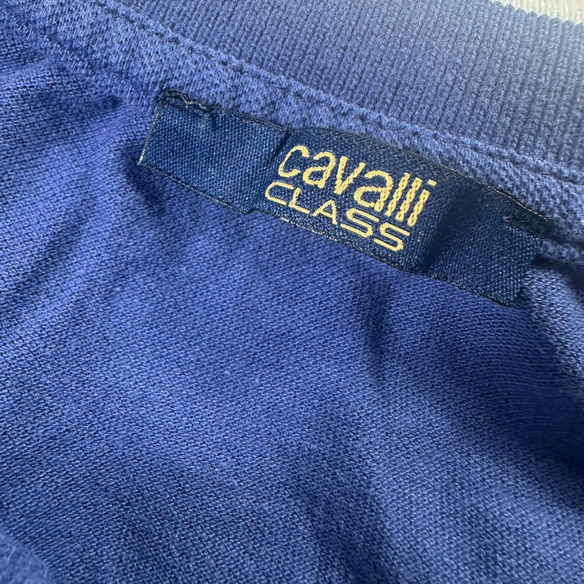 Cavalli Class Vintage Y2K Damen Poloshirt — Size XL