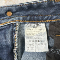 Y2K Miss Me High Rise Flared Jeans Damen Size 46 / 3XL