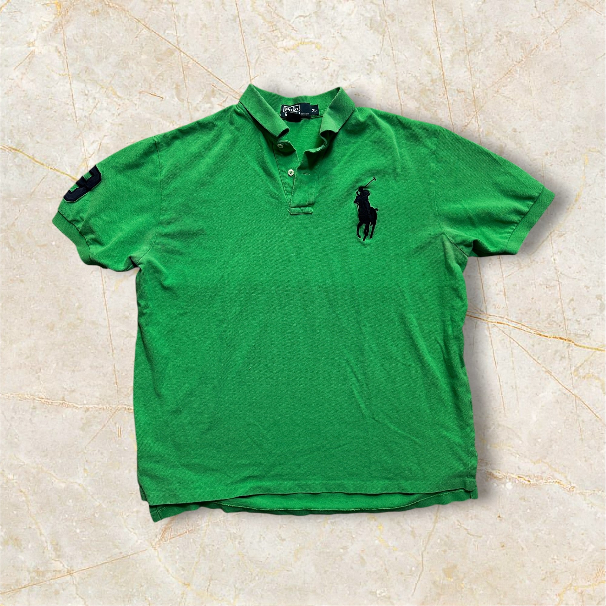 Ralph Lauren Big Pony 90s Polo Shirt — Size XL