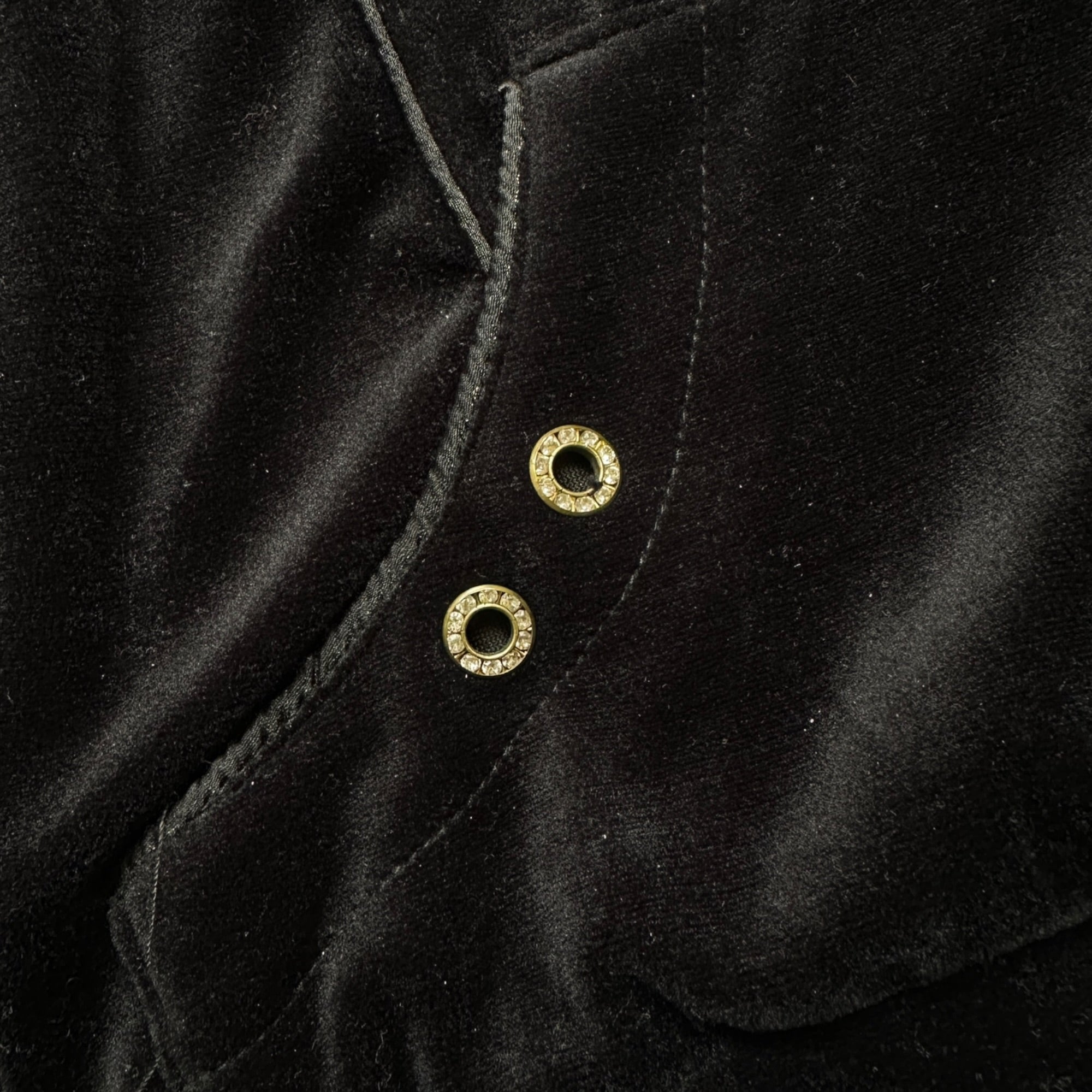 Y2K F&2 Velour Zip Hoodie “Ghetto 97”
