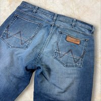 90s Vintage Wrangler Slim Herren Jeans Size 42 / M
