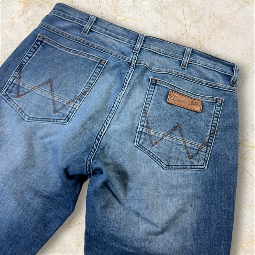 90s Vintage Wrangler Slim Herren Jeans Size 42 / M