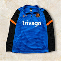 Nike Chelsea FC Quarter Zip Training Top Size S