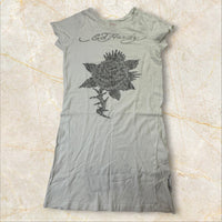 Ed Hardy Vintage Graphic T-Shirt — Size L (fittet wie S-M)