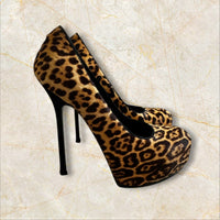 Y2K Yves Saint Laurent Leopard Pumps — Size 38