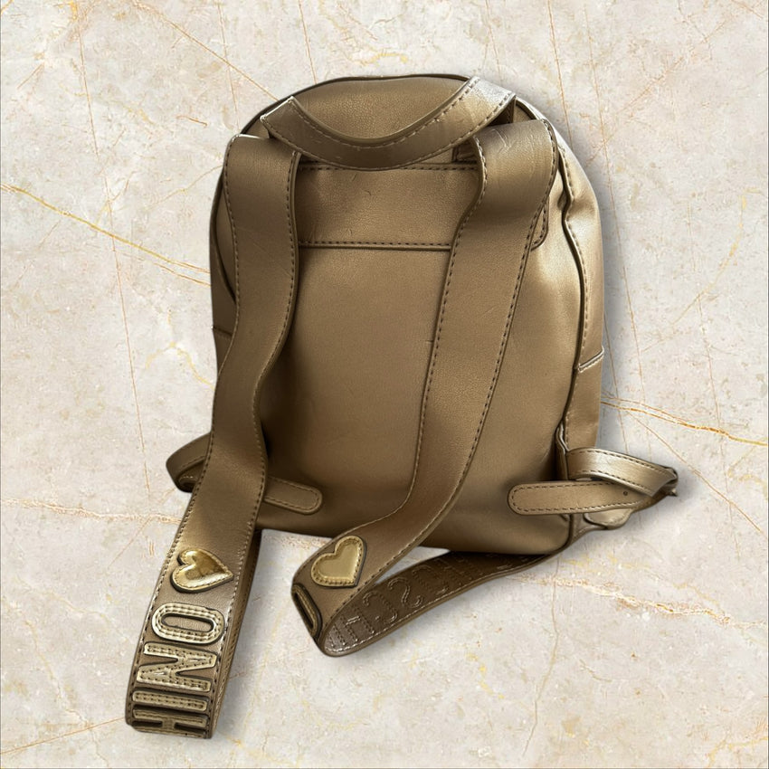 Love Moschino Rucksack — Gold