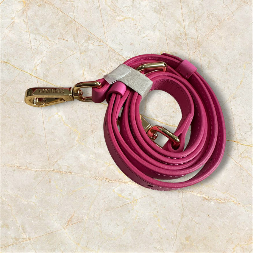 Jacquemus Le Grand Bambino Damen 
Handtasche / Crossbody — Pink & Gold Hardware