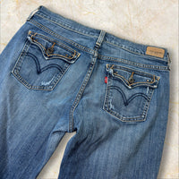 Levi’s 515 Vintage 90s / Y2K Damen Bootcut Jeans — Size W29 (fittet wie M-L)