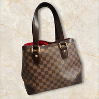 Louis Vuitton Vintage Y2K „Hampstead MM“ Handtasche — Damier Ebene