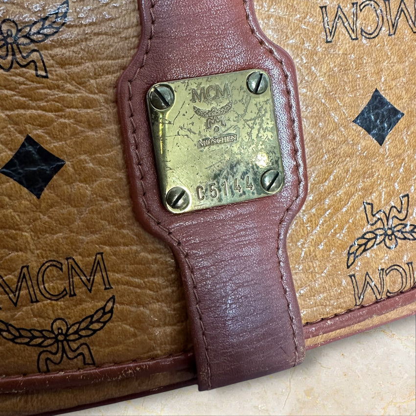 Vintage MCM Crossbody Bag – Classic Visetos Vibe