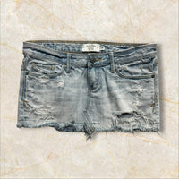 Y2K Abercrombie & Fitch Damen Mini Denim Skirt — Size 36 / S