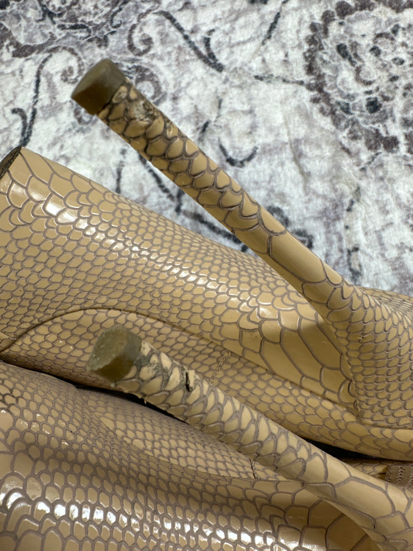 Y2K Casadei Plateau-Pumps / High Heels 37.5