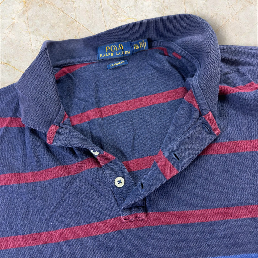 Polo Ralph Lauren Big Print Poloshirt Herren Classic Fit— Size XXL