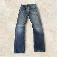 Y2K Big Train Japan Style Herren Straight Jeans Size 36 / XS
