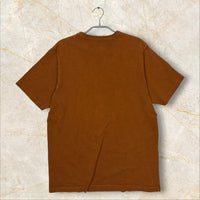 Supreme New York Herren Oversize T-Shirt — Rust Brown Size M