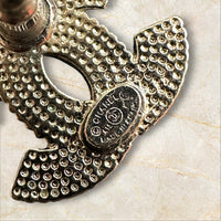 Chanel CC Ohrstecker A13 Strass — Silver Tone