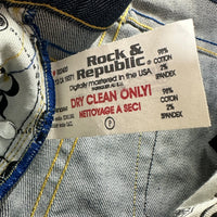 Y2K Rock & Republic Straight Jeans Damen Deadstock Size 36 / S