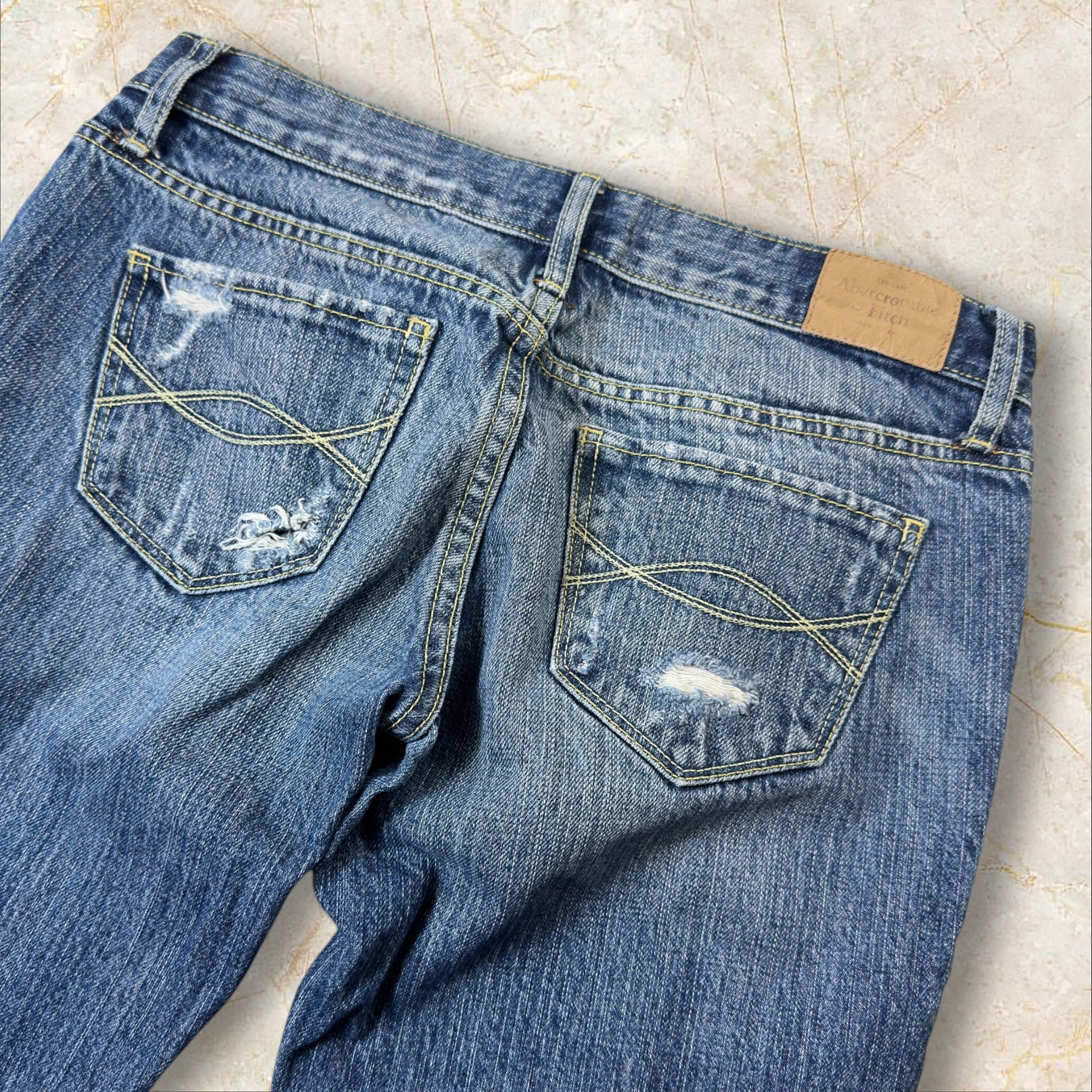 Y2K Abercrombie & Fitch Erin Low Waist Skinny Jeans Size 34 / XS