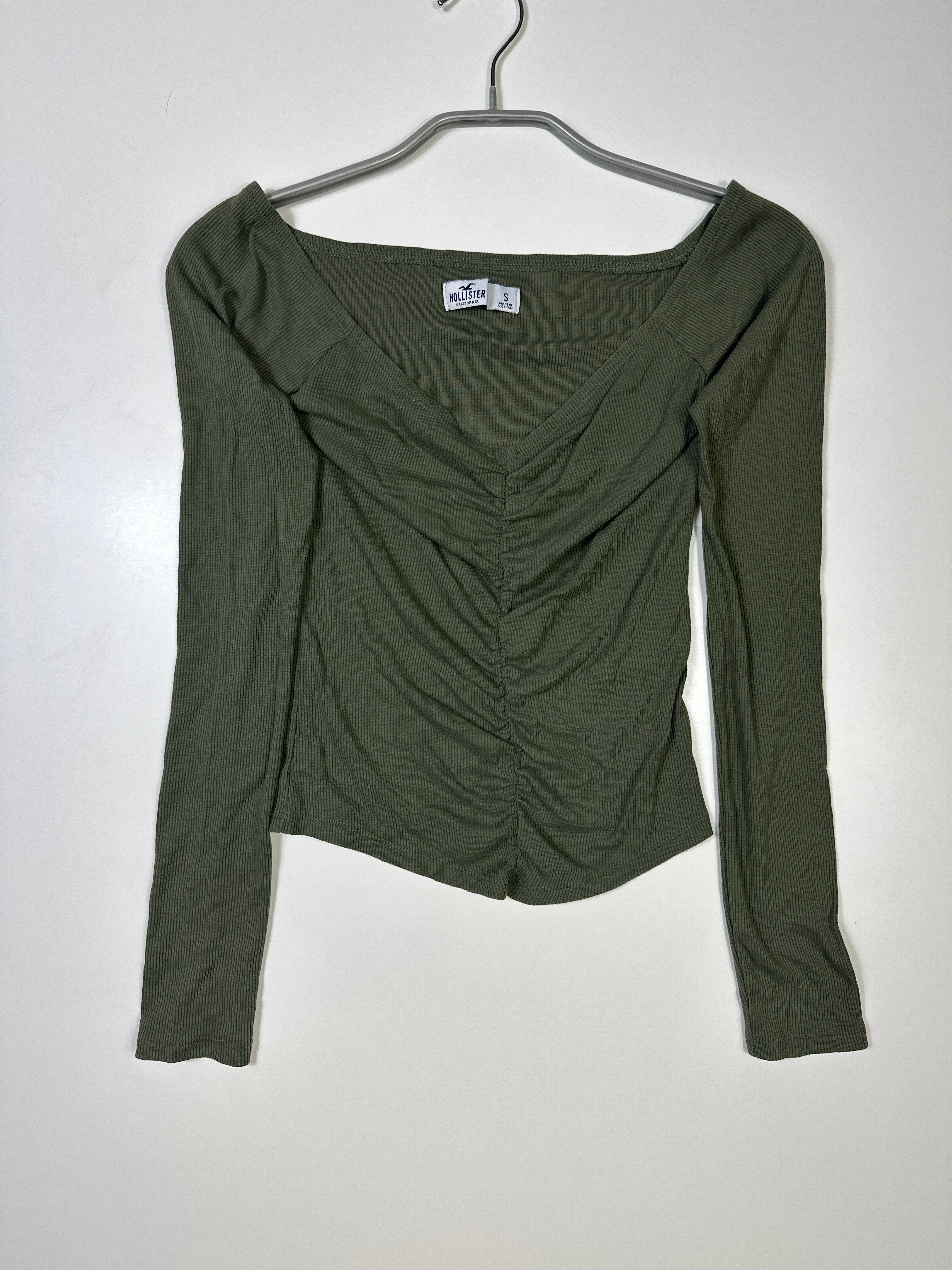 Y2K Hollister Damen Longsleeve V-Ausschnitt Size S
