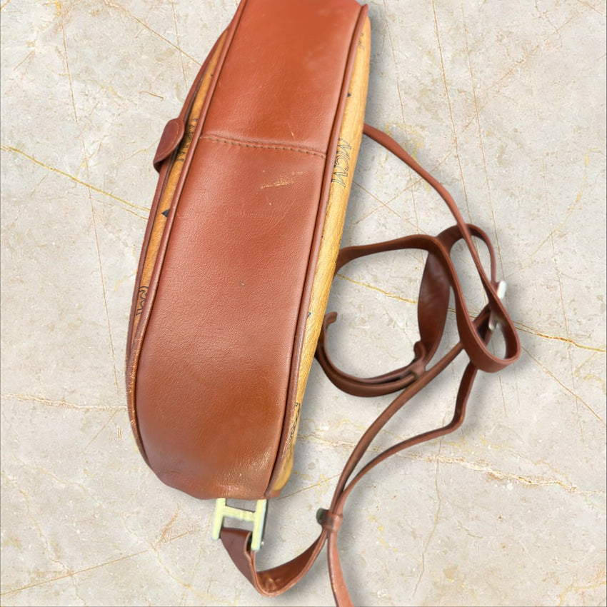 Vintage MCM Crossbody Bag – Classic Visetos Vibe