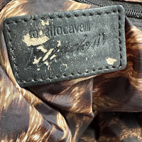 Roberto Cavalli Freedom Vintage Schultertasche — Y2K Multi-Pocket Design