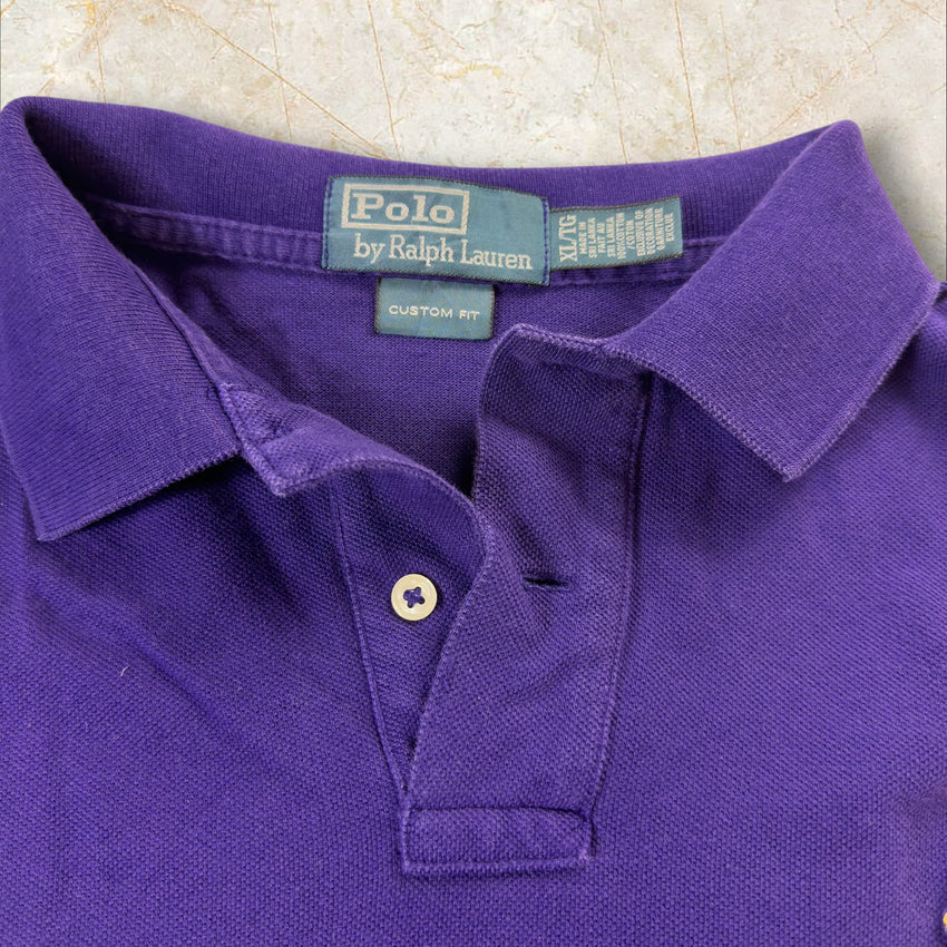 Ralph Lauren Big Pony Y2K Custom Fit Poloshirt Size XL