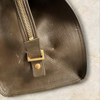 Yves Saint Laurent (YSL) Vintage Chyc Tote Large Damen Handtasche — Khaki-Braun