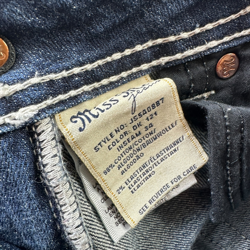 Y2K Miss Me Flared Bootcut Low Waist Jeans Size 32 / XXS