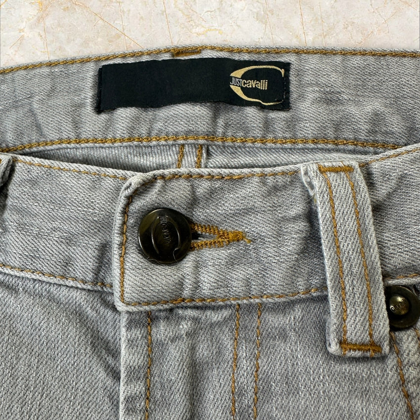 Just Cavalli Y2K Ripped Slim Herren Jeans Size 44 / L
