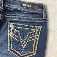 Y2K Vigoss Damen Flared Bootcut Jeans Size 38 / M