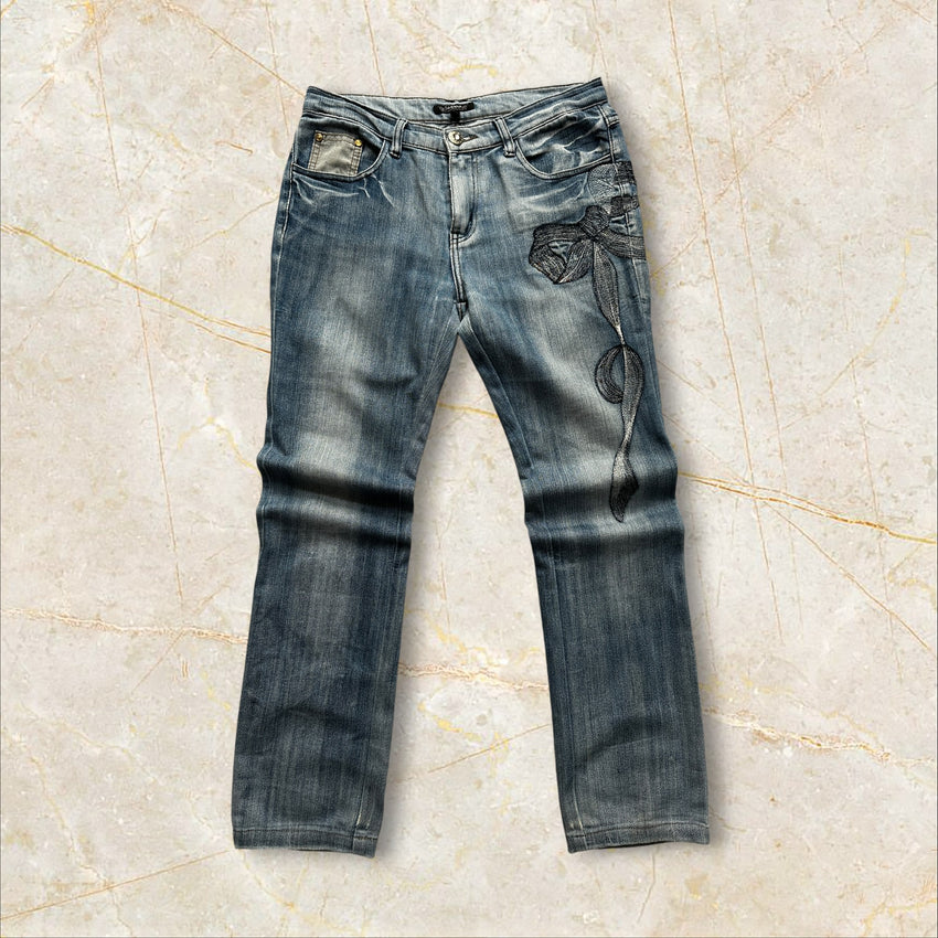 Y2K Daierna Damen Straight Jeans — Size 38 / M