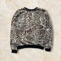 Y2K Leopard Longsleeve Size XS