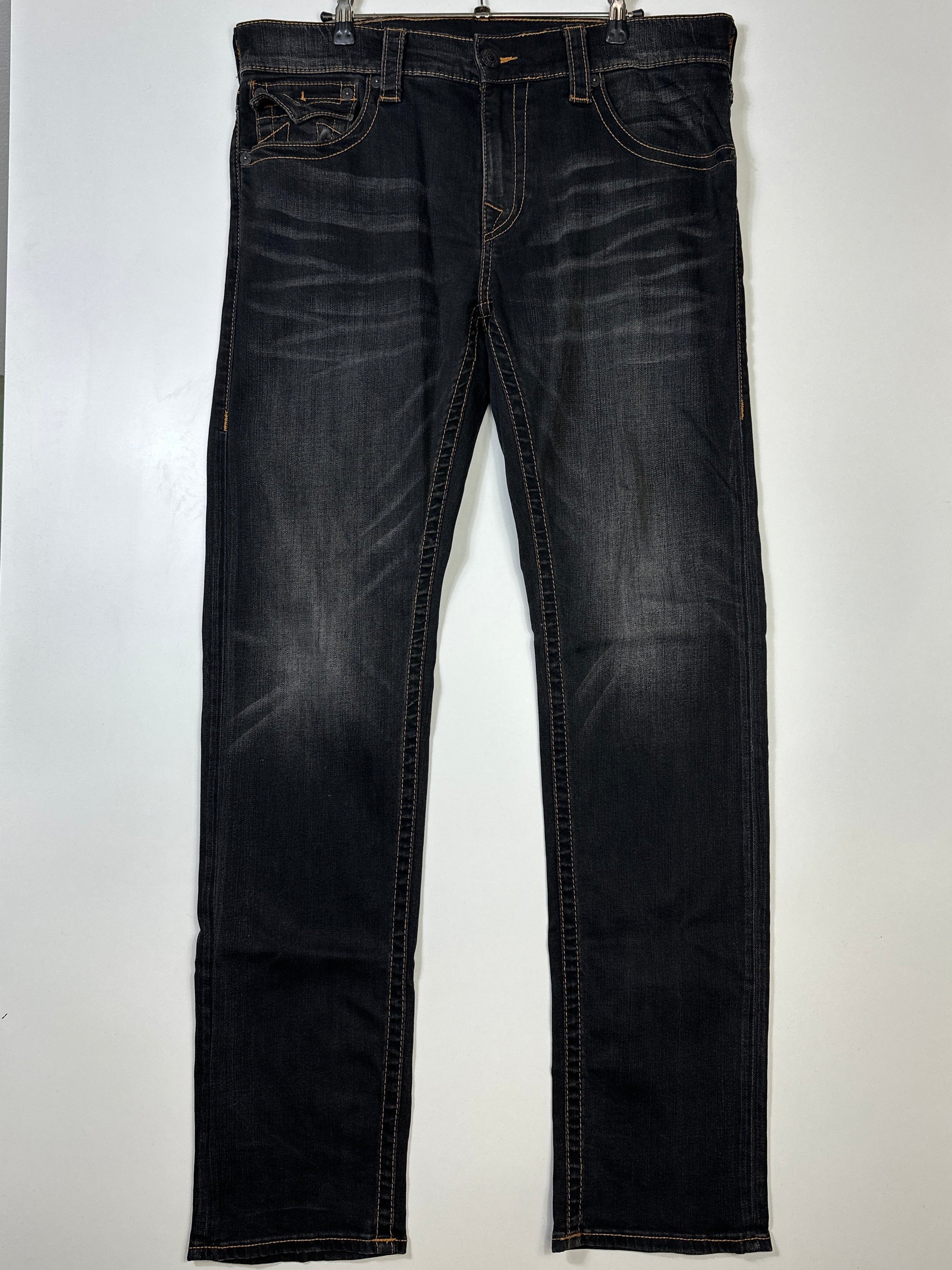 True Religion Herren Skinny Jeans Size 34 / L