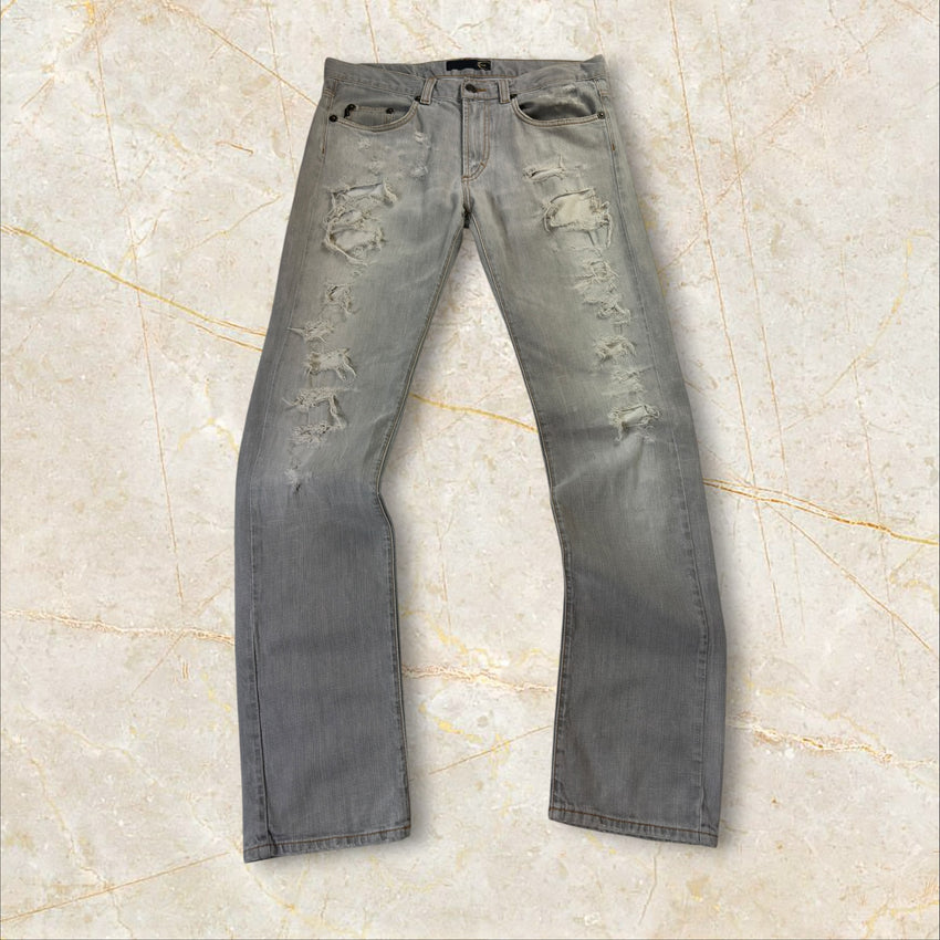 Just Cavalli Y2K Ripped Slim Herren Jeans Size 44 / L
