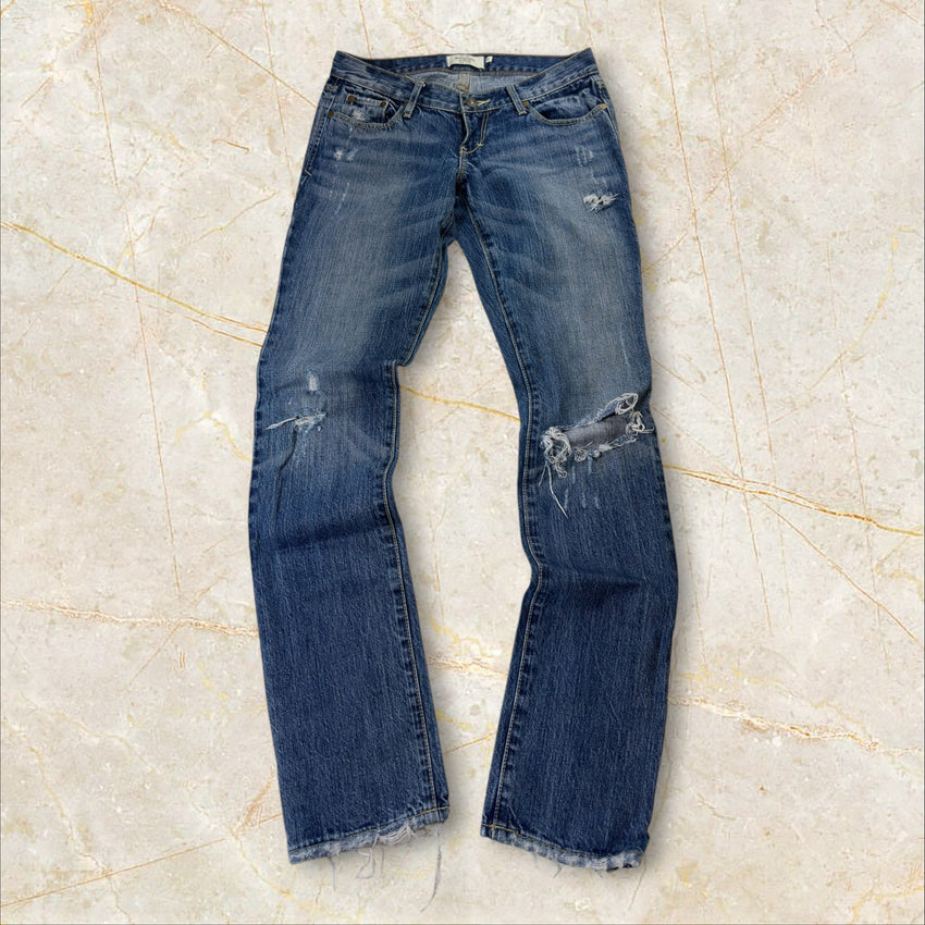 Y2K Abercrombie & Fitch Erin Low Waist Skinny Jeans Size 34 / XS
