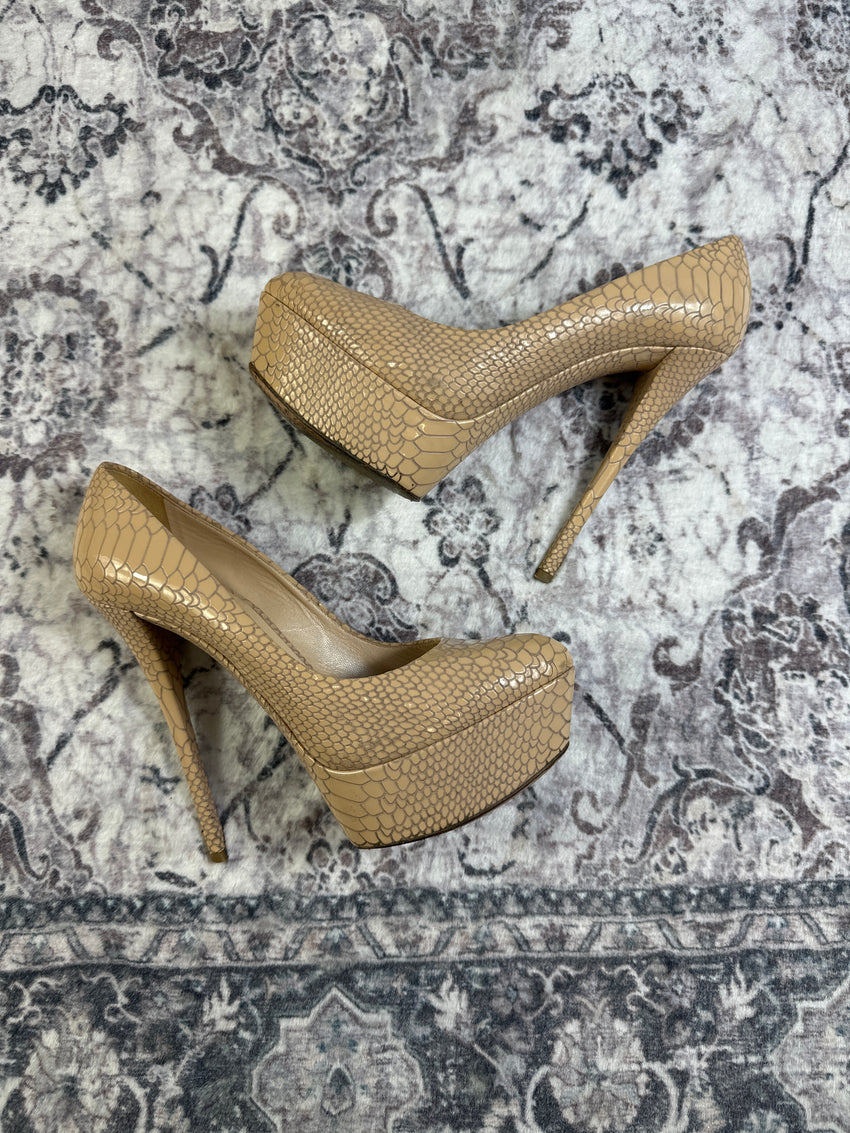 Y2K Casadei Plateau-Pumps / High Heels 37.5