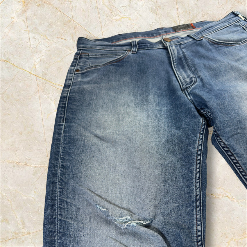 90s Vintage Wrangler Slim Herren Jeans Size 42 / M
