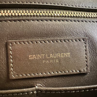 Yves Saint Laurent (YSL) Vintage Chyc Tote Large Damen Handtasche — Khaki-Braun