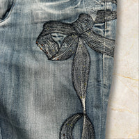Y2K Daierna Damen Straight Jeans — Size 38 / M