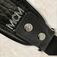 MCM Black Monogramm Unisex Rucksack