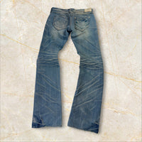 2000s Low Waist Flared Jeans Size 36 / S