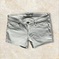 Y2K Abercrombie & Fitch Damen Denim Shorts White — Size 34 / XS