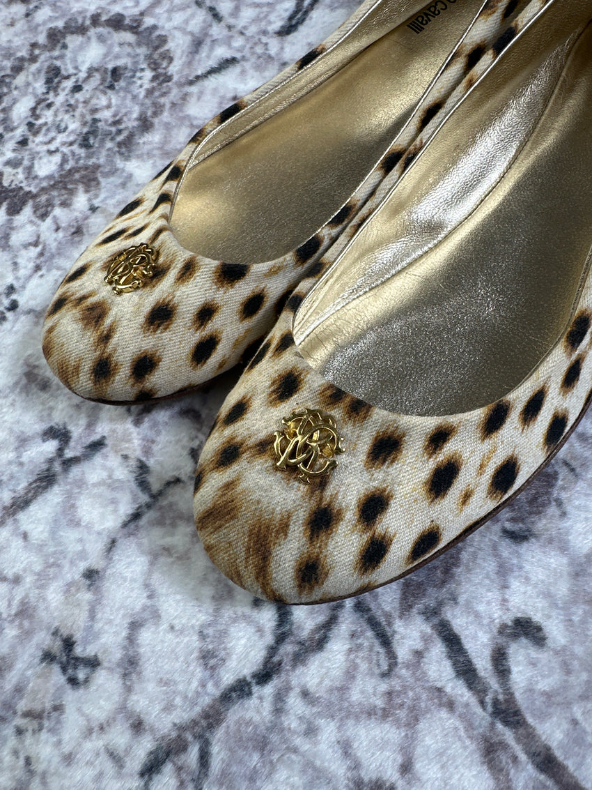 Y2K Roberto Cavalli Ballerinas 37.5