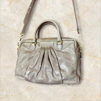 Miu Miu Lammleder Handtasche / Crossbody – Beige